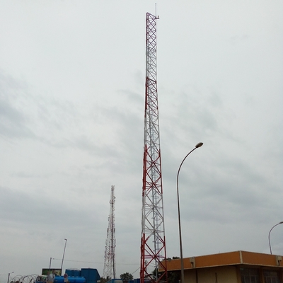 4 galvanisierte mit Beinen versehenes Gitter-Radioturm ASTM A123 Stahl-Q235B