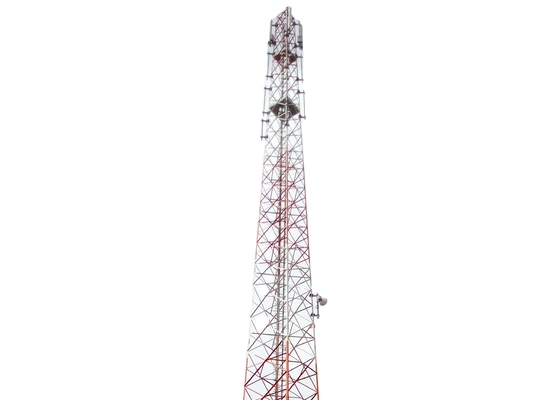 40m Telekommunikations-Stahlturm, Monopole Antennenmast