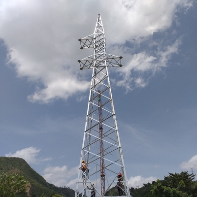 Gitter-Stahlturm-Fernleitung elektrisch für Standort-Projekt