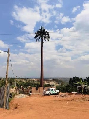 Getarnter Palme-Monopole Stahlturm für Telecommunciation