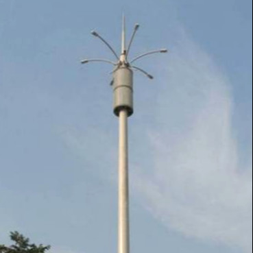 Stahl-Monopole Q345 Fernsehturm-heißes Bad galvanisierte
