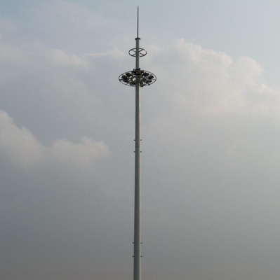 Stahlturm der Stahl-Telekommunikations-Q235 mit dem heißen Bad galvanisiert