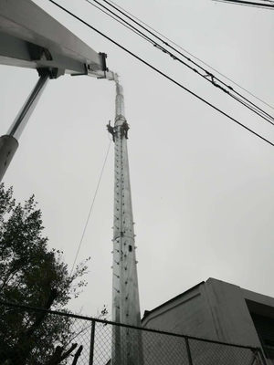 Stahlturm der Stahl-Telekommunikations-Q235 mit dem heißen Bad galvanisiert