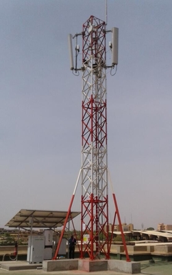Luftfahrt-heller Telekommunikations-Stahlturm-hohe Dachspitze